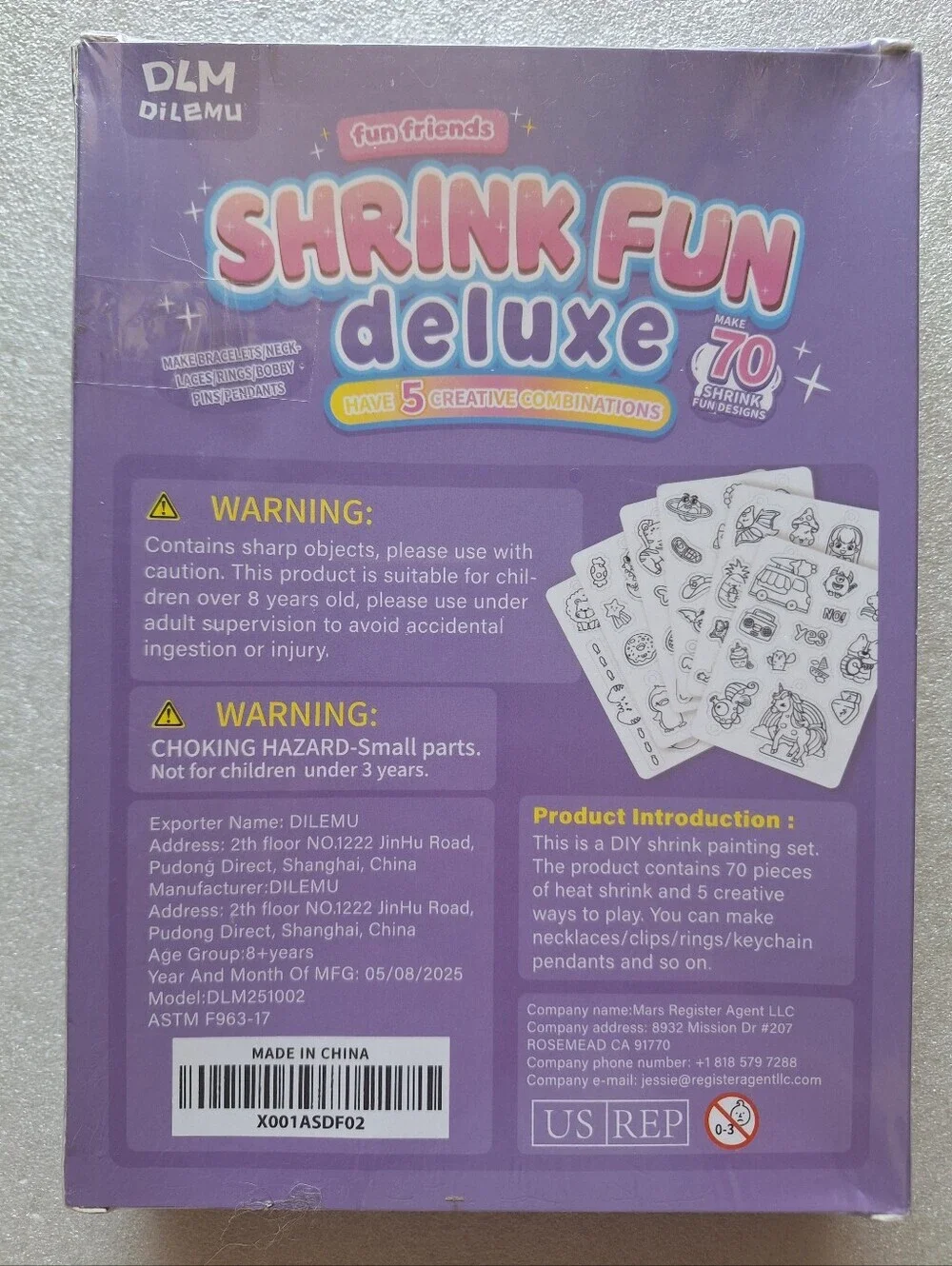Kids Creative & Sensory Play Bundle - Brand New (Waterplay Sand + Shrink Fun)